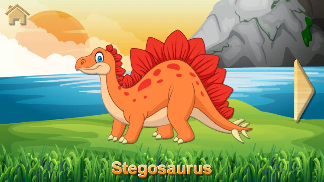 Dino Puzzle на Андроид — Без рекламы и все пазлы открыты — скриншот 4