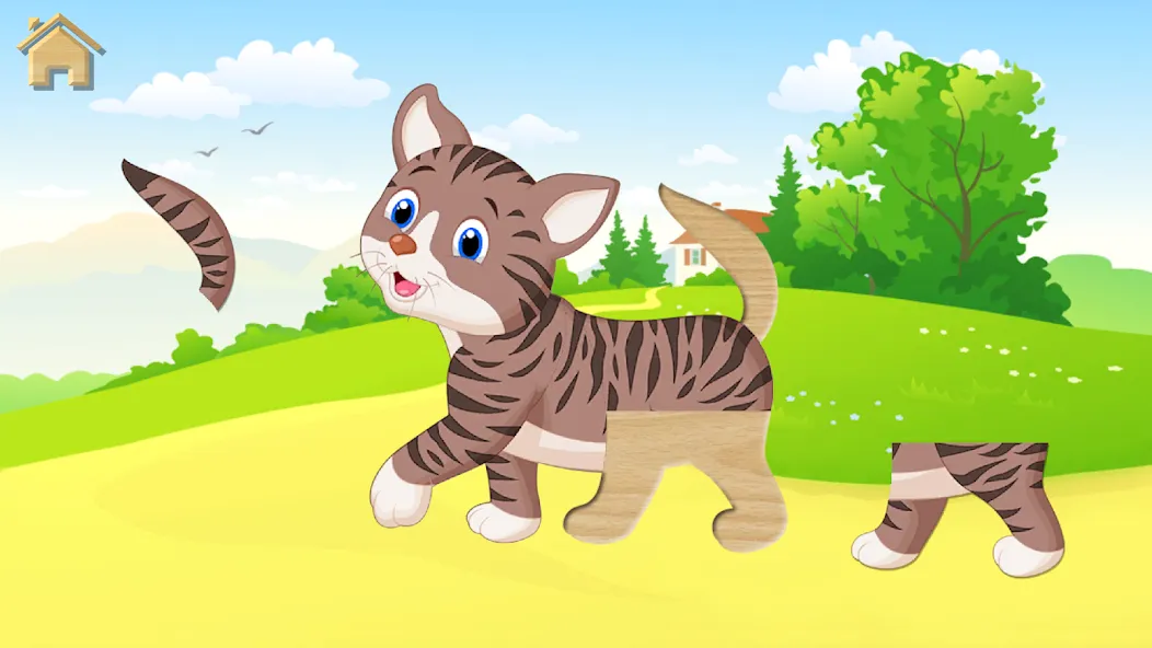 Скачать Baby Puzzles for Kids — Последняя версия (Все пазлы разблокированы) — скриншот 2