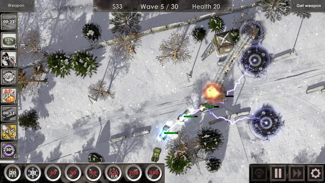 Defense Zone 3 HD — Взломанная версия (Безлимитные деньги и улучшения) — скриншот 3 Defense Zone 3 HD — Взломанная версия (Безлимитные деньги и улучшения) — скриншот 3