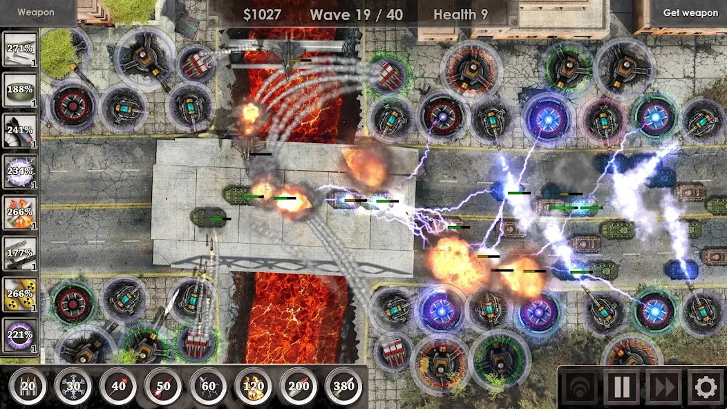 Defense Zone 3 Ultra HD MOD APK — Безлимитные деньги и все уровни — скриншот 5