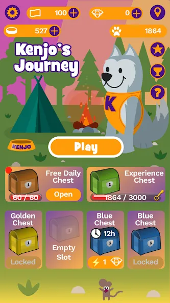 Kenjo's Journey Coin Pusher — Безлимитные монеты и джекпоты — скриншот 2