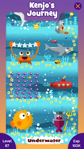 Kenjo's Journey Coin Pusher — Безлимитные монеты и джекпоты — скриншот 4
