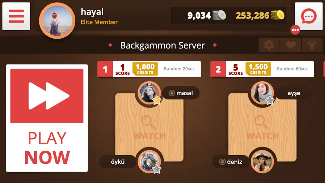 Backgammon Online на Андроид — Мод Безлимитные монеты и все функции открыты — скриншот 4