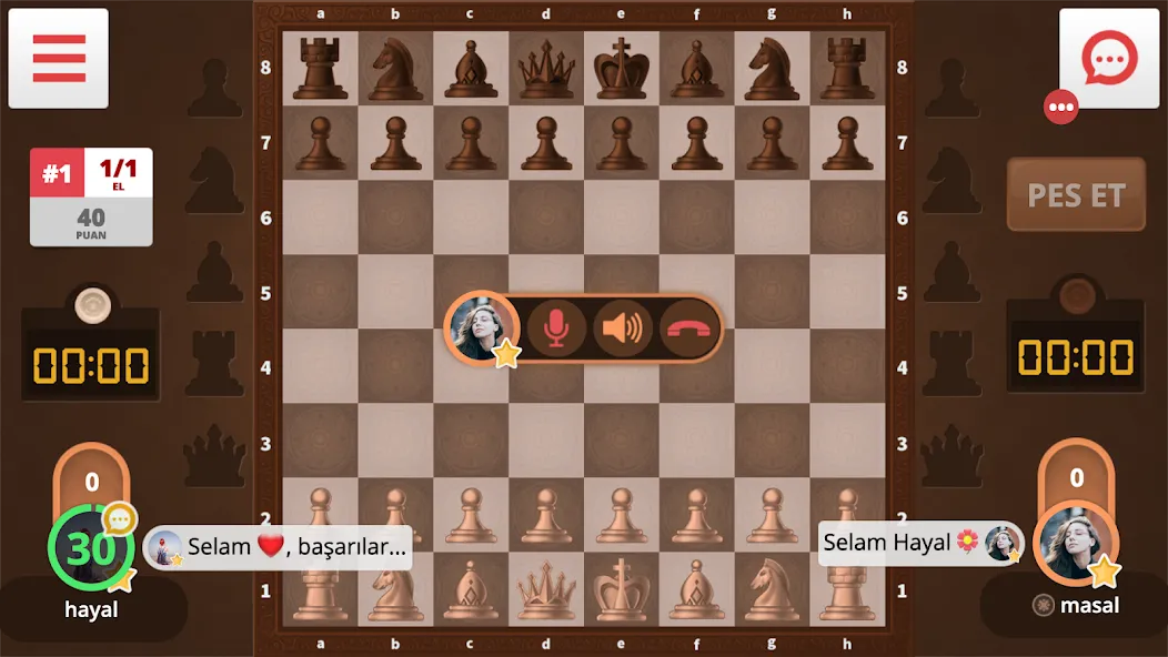 Satranç Online Mod APK Онлайн-шахматы без рекламы — Скачать на Андроид — скриншот 1