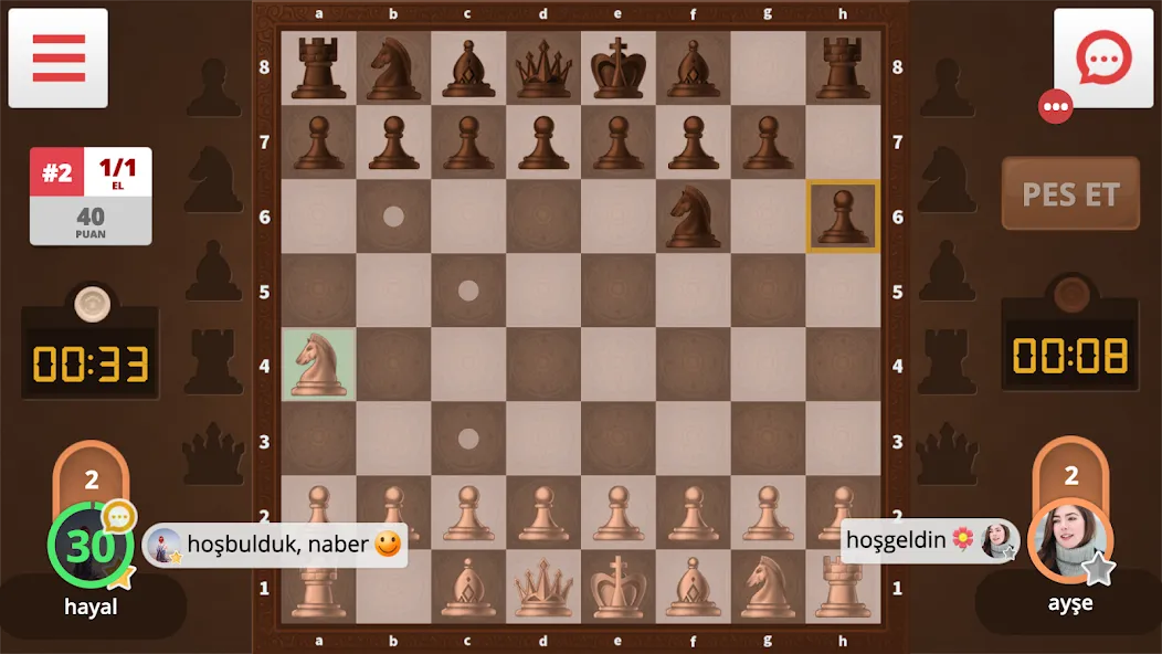Satranç Online Mod APK Онлайн-шахматы без рекламы — Скачать на Андроид — скриншот 2