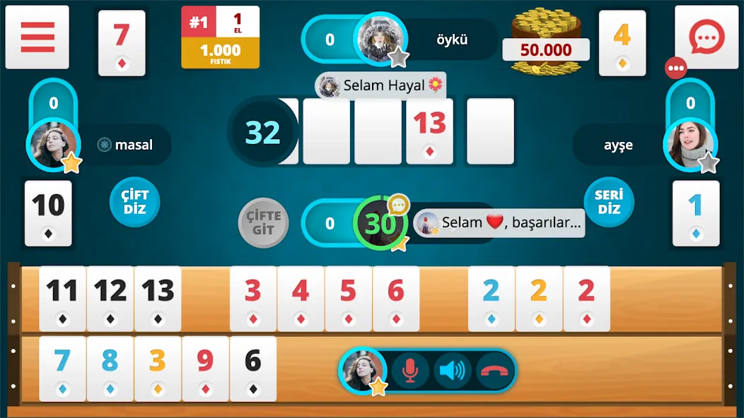 Скачать Okey Online на Android — Игра без рекламы и ограничений — скриншот 1