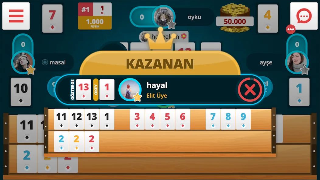 Скачать Okey Online на Android — Игра без рекламы и ограничений — скриншот 2