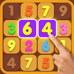 Скачать Number Match: Ten Crush Puzzle на телефон — Безлимитные подсказки и отмены ходов