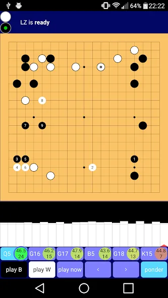 Lazy Baduk — Взломанная версия (Разблокированы все доски и подсказки) — скриншот 2