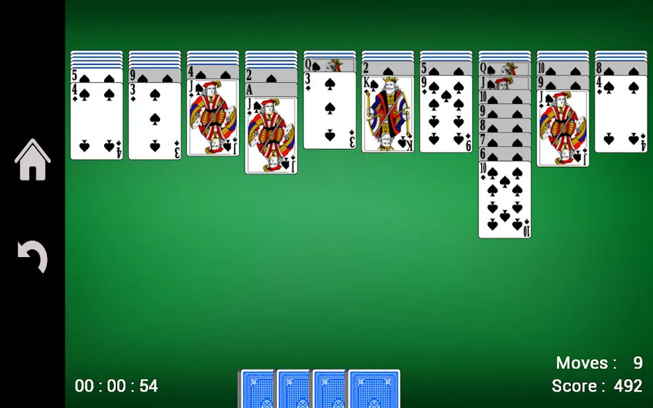 Скачать Spider Solitaire на Андроид — Безлимитные подсказки и отмена ходов — скриншот 5 Скачать Spider Solitaire на Андроид — Безлимитные подсказки и отмена ходов — скриншот 5