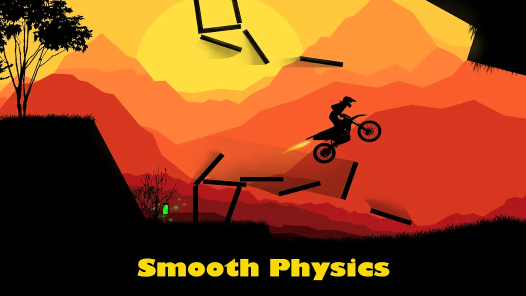 Скачать взлом Sunset Bike Racer - Motocross на Андроид — Безлимитные деньги и все мотоциклы — скриншот 3