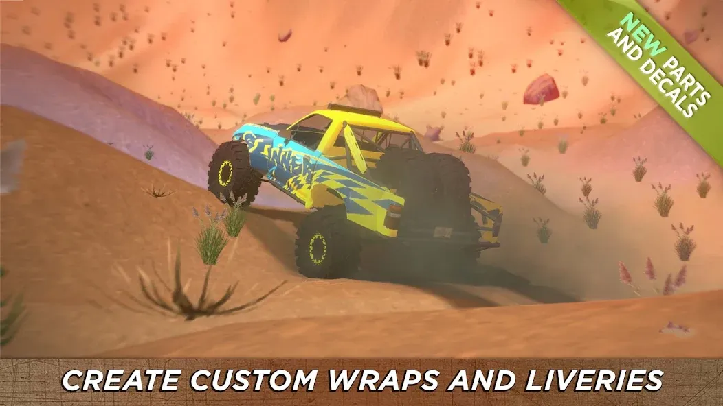 Скачать 4x4 Mania: SUV Racing MOD APK — Безлимитные деньги и топливо — скриншот 4