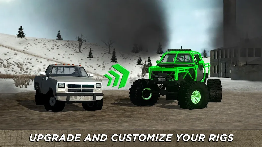 Скачать 4x4 Mania: SUV Racing MOD APK — Безлимитные деньги и топливо — скриншот 5