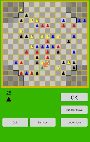 Classic Halma — Мод: Классические правила и простая игра — скриншот 4 Classic Halma — Мод: Классические правила и простая игра — скриншот 4