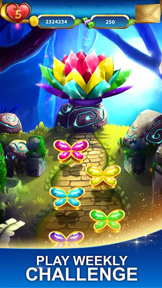 Скачать Lost Jewels - Match 3 Puzzle — Последняя версия (Безлимитные жизни и монеты) — скриншот 3