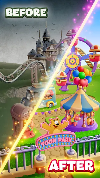Скачать Toon Blast на Android — Безлимитные жизни и усиленные бонусы — скриншот 3