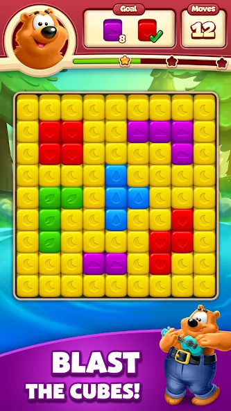 Скачать Toon Blast на Android — Безлимитные жизни и усиленные бонусы — скриншот 4