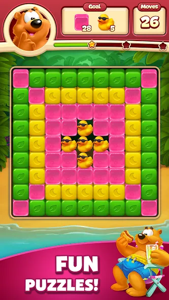 Скачать Toon Blast на Android — Безлимитные жизни и усиленные бонусы — скриншот 5