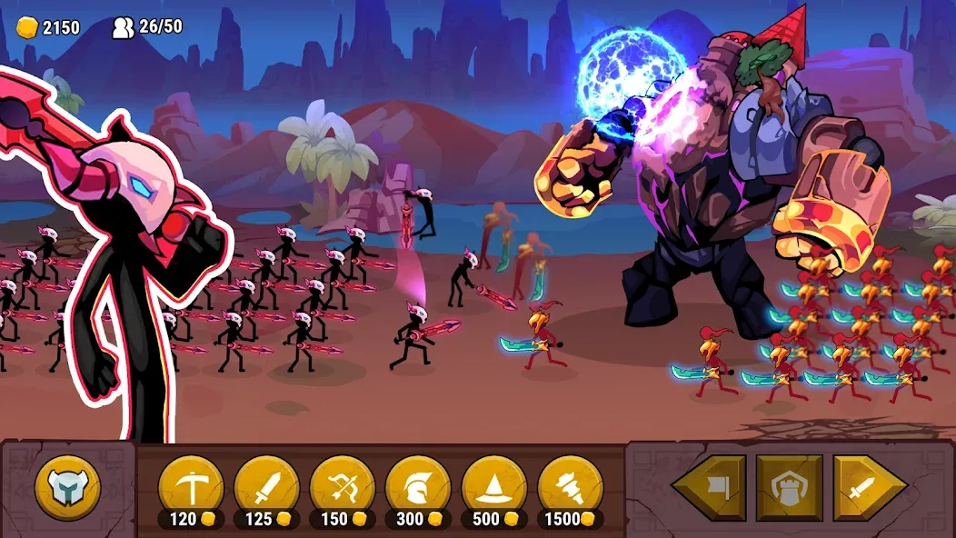Stick of Thrones на Андроид — Мод Безлимитные монеты и разблокированы уровни — скриншот 5