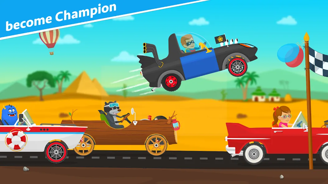 Взлом Racing car games for kids 2-5 — Без рекламы и все машины открыты — скриншот 3 Взлом Racing car games for kids 2-5 — Без рекламы и все машины открыты — скриншот 3
