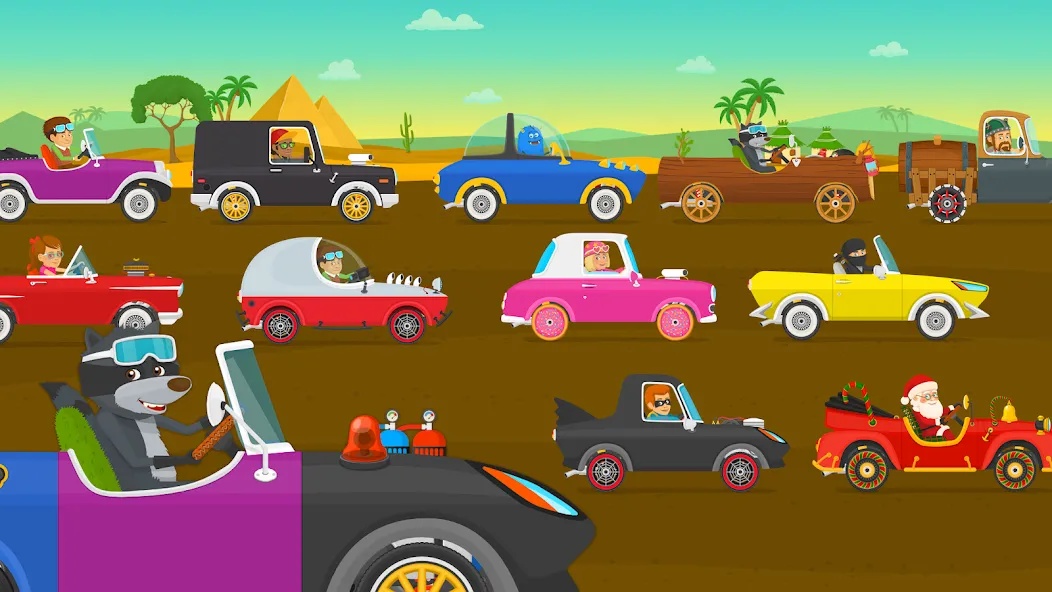 Взлом Racing car games for kids 2-5 — Без рекламы и все машины открыты — скриншот 5 Взлом Racing car games for kids 2-5 — Без рекламы и все машины открыты — скриншот 5