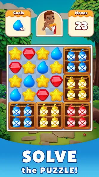 Скачать Treasure Party: Puzzle Fun! на Андроид — Безлимитные подсказки и монеты — скриншот 3