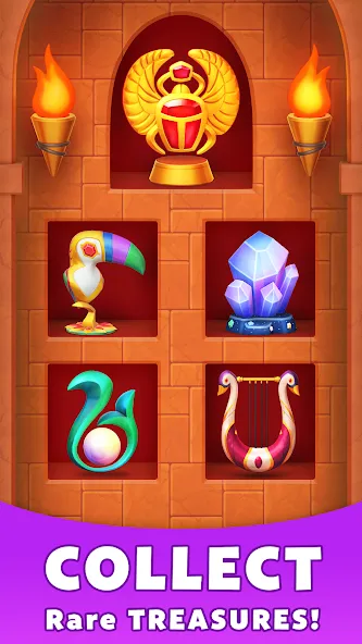 Скачать Treasure Party: Puzzle Fun! на Андроид — Безлимитные подсказки и монеты — скриншот 5