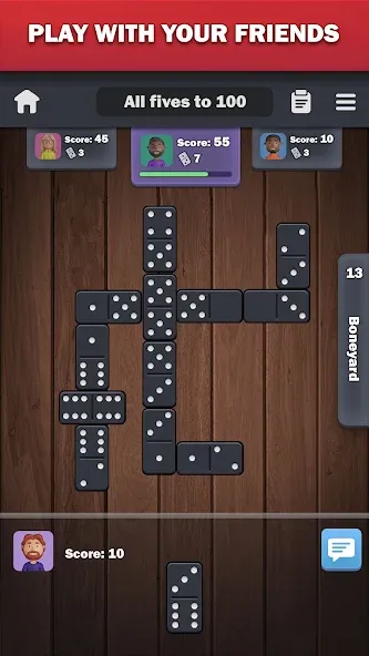 Dominoes online - play Domino! на Андроид — Мод Без рекламы и все режимы — скриншот 2