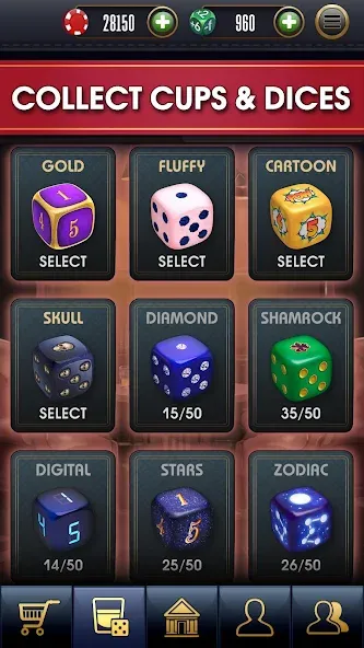 Farkle online 10000 Dice Game — Мод: Безлимитные монеты и без рекламы — скриншот 2