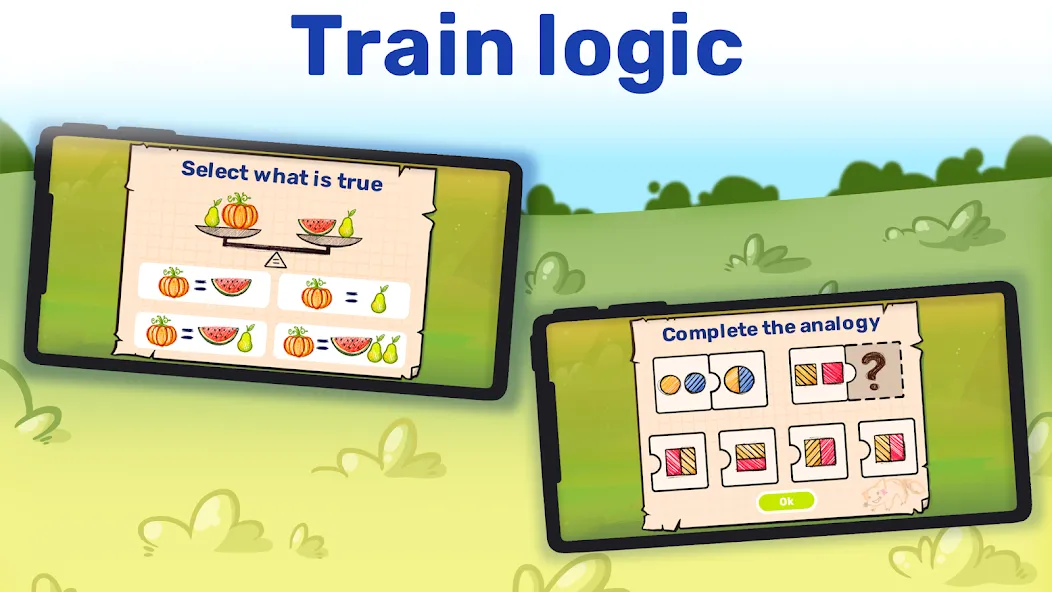 Math&Logic games for kids на Андроид — Все уровни разблокированы — скриншот 3