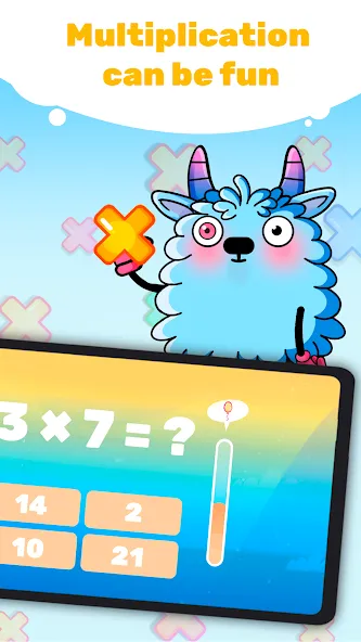 Multiplication Games For Kids. — Взломанная версия (Открыты все уровни и режимы) — скриншот 3 Multiplication Games For Kids. — Взломанная версия (Открыты все уровни и режимы) — скриншот 3