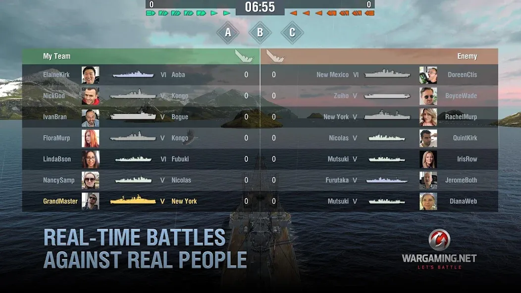 Взлом World of Warships Blitz War — Безлимитные деньги и открыты все корабли — скриншот 5