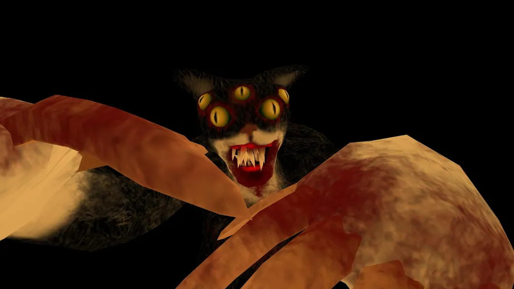 Скачать взлом Cat Fred Evil Pet. Horror game на Андроид — Безлимитные деньги и оружие — скриншот 5