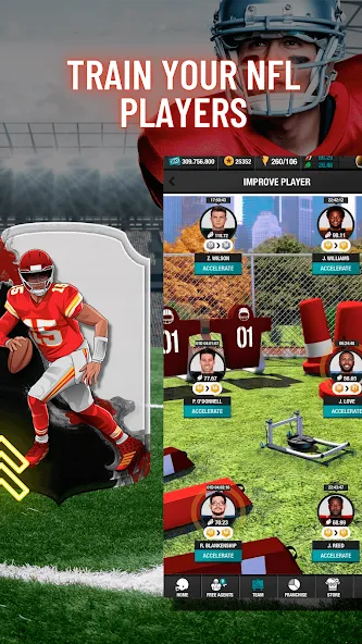 Скачать Fantasy Football Bowl Manager — Модификация Безлимитные деньги и ресурсы — скриншот 4