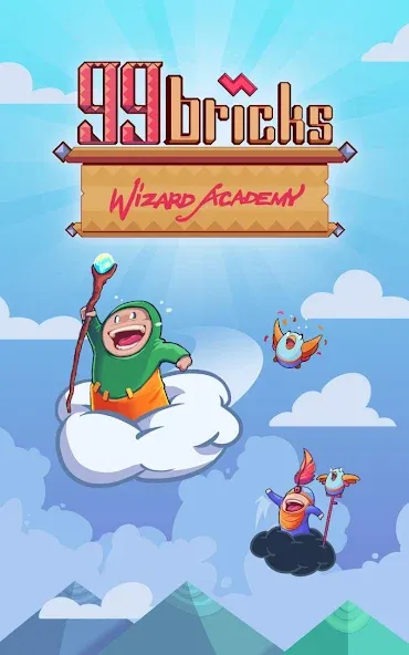 99 Bricks Wizard Academy на Андроид — Мод Безлимитные монеты и все уровни — скриншот 1