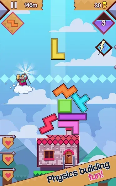 99 Bricks Wizard Academy на Андроид — Мод Безлимитные монеты и все уровни — скриншот 2