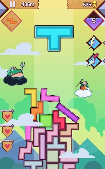 99 Bricks Wizard Academy на Андроид — Мод Безлимитные монеты и все уровни — скриншот 3