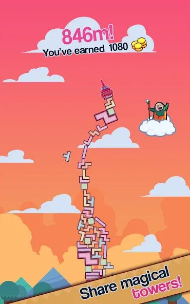 99 Bricks Wizard Academy на Андроид — Мод Безлимитные монеты и все уровни — скриншот 4