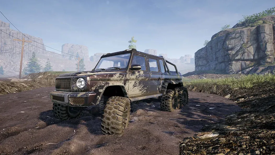 Скачать Off Road 4x4 Driving Simulator на Андроид — Безлимитные деньги и топливо — скриншот 1