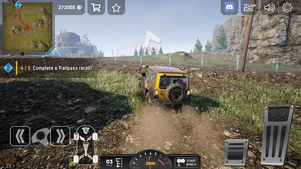 Скачать Off Road 4x4 Driving Simulator на Андроид — Безлимитные деньги и топливо — скриншот 2