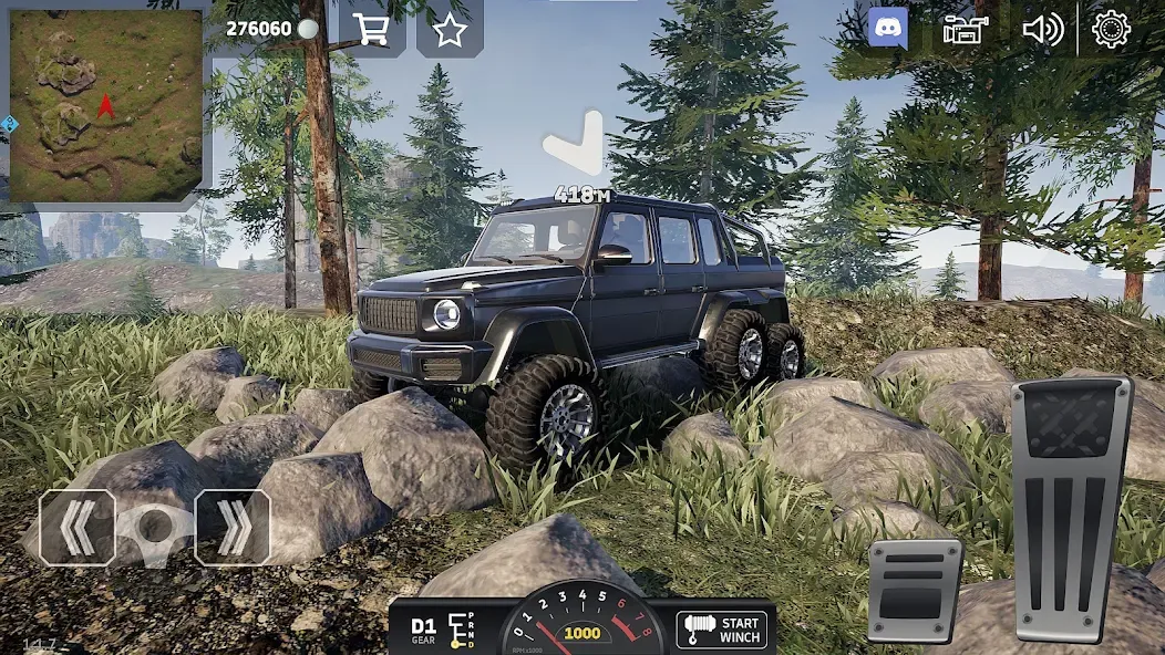 Скачать Off Road 4x4 Driving Simulator на Андроид — Безлимитные деньги и топливо — скриншот 3