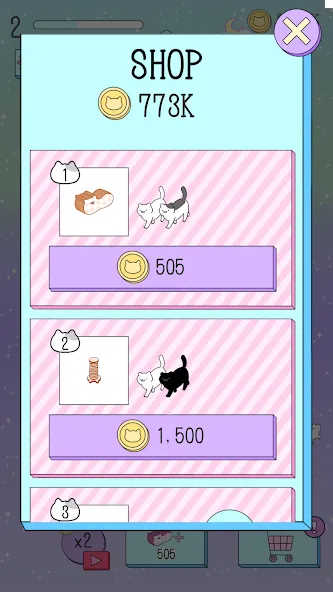 Скачать Purrfect Cats на телефон — Много монет и редкие коты — скриншот 3