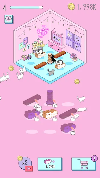 Скачать Purrfect Cats на телефон — Много монет и редкие коты — скриншот 4