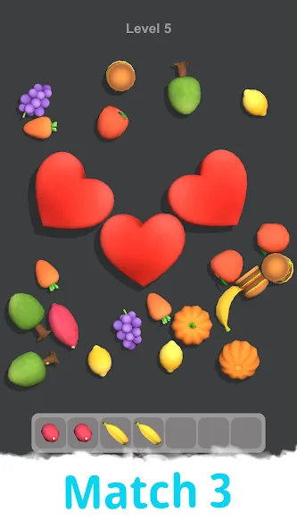 Скачать Match Tile 3D - Calm Matching с модом — Без рекламы и много монет — скриншот 1