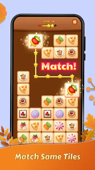Скачать взломанную Onet Puzzle - Tile Match Game — Без рекламы и все уровни открыты — скриншот 2