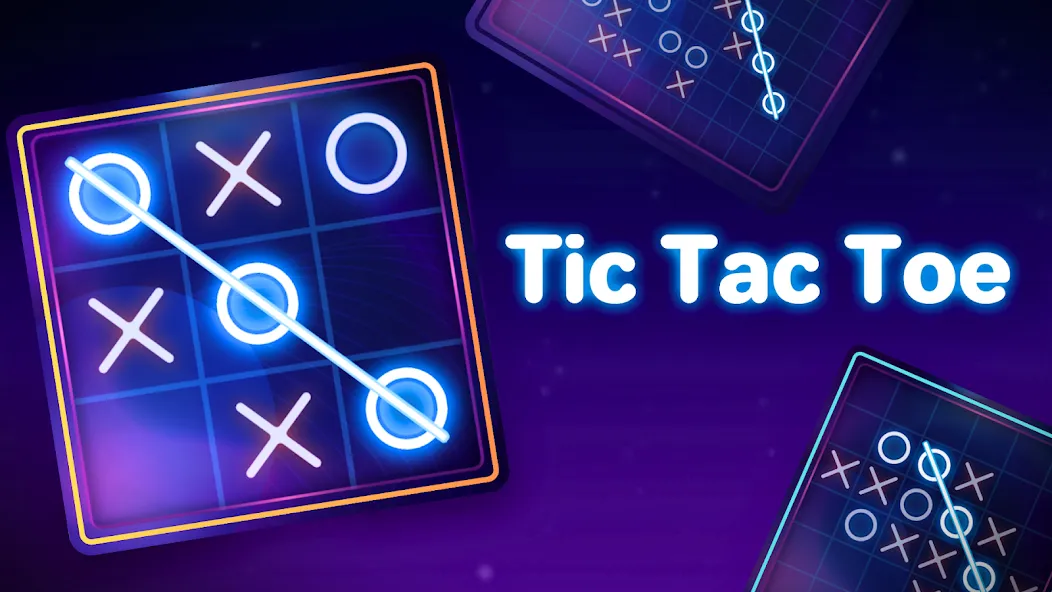 Tic Tac Toe 2 Player: XO Game MOD APK — Игра для двух игроков без рекламы — скриншот 1 Tic Tac Toe 2 Player: XO Game MOD APK — Игра для двух игроков без рекламы — скриншот 1