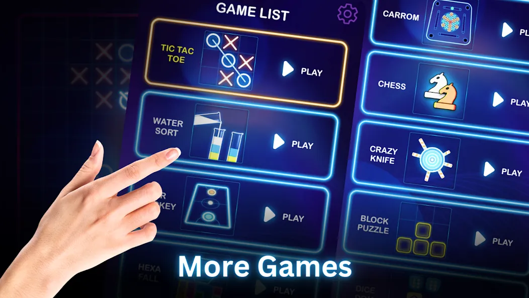Tic Tac Toe 2 Player: XO Game MOD APK — Игра для двух игроков без рекламы — скриншот 3 Tic Tac Toe 2 Player: XO Game MOD APK — Игра для двух игроков без рекламы — скриншот 3