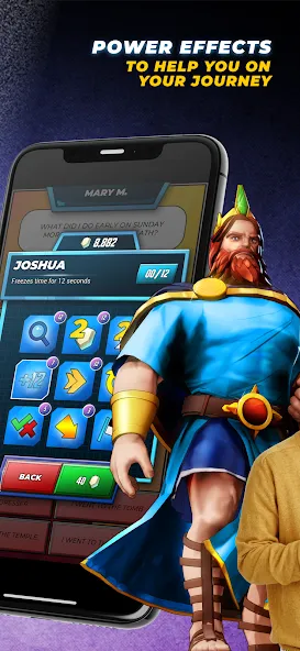 Скачать Bible Trivia Game: Heroes на Андроид — Открыты все вопросы и подсказки — скриншот 4