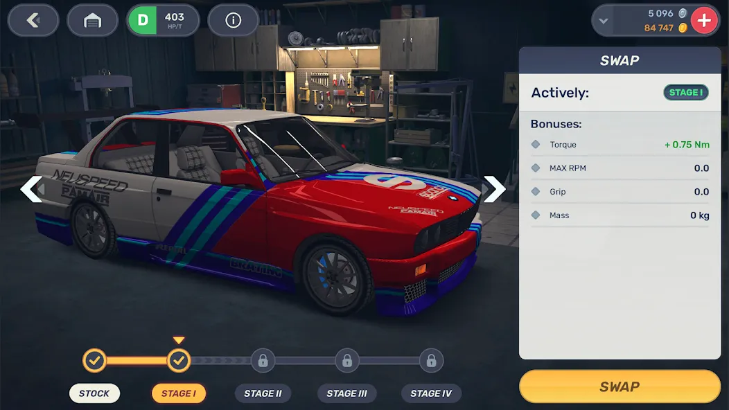 Drag Racing 3D: Streets 2 Mod APK Безлимитные деньги и машины открыты — Скачать на Андроид — скриншот 4