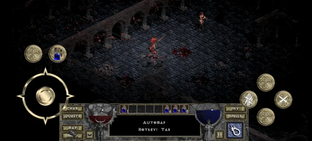 DevilutionX - Diablo 1 port Mod APK Улучшенная версия diablo 1 — Скачать на Андроид — скриншот 4